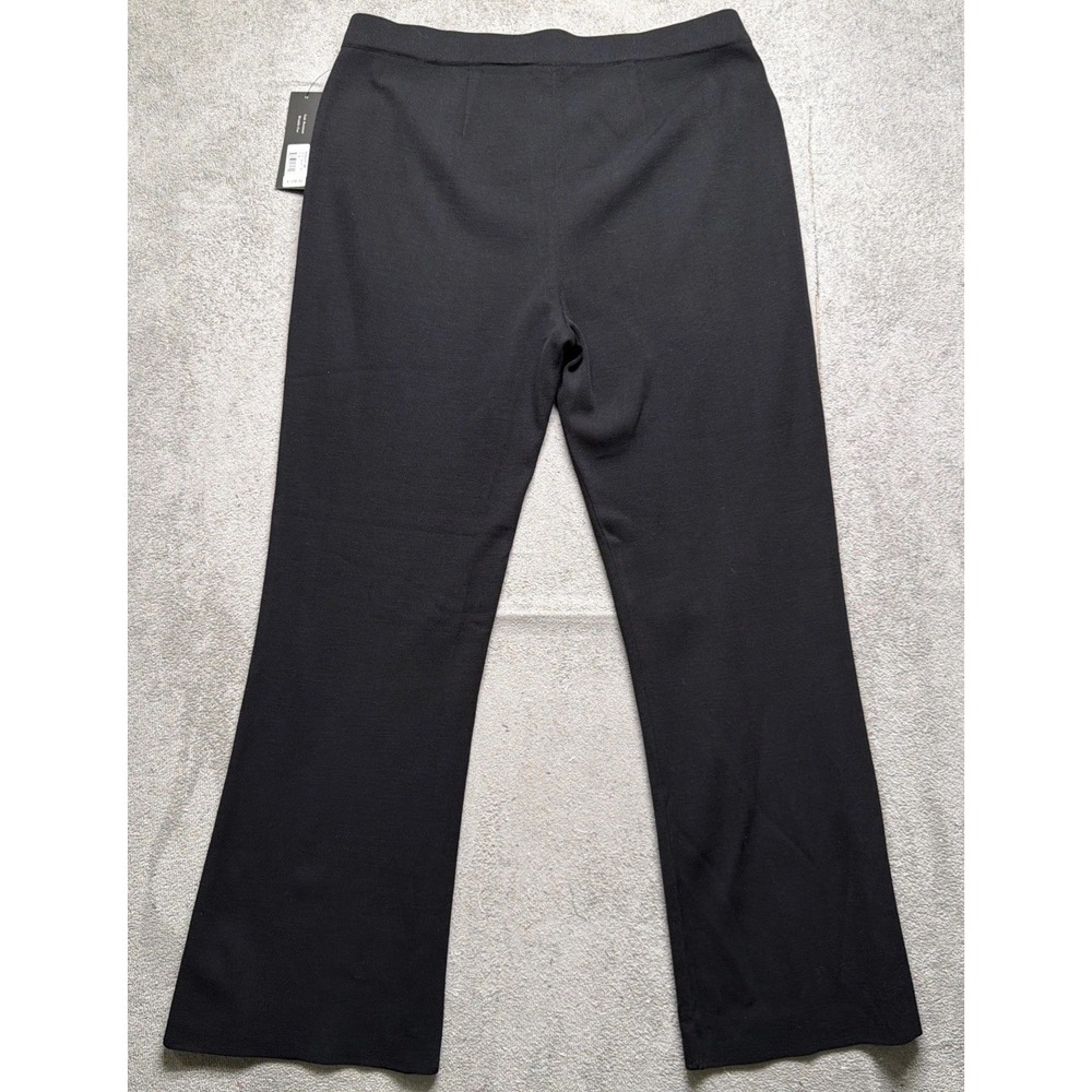 Misook Black Knit‎ Top and Pants Set Women's XL Sleeveless Top Pull On Pants - Picture 16 of 16